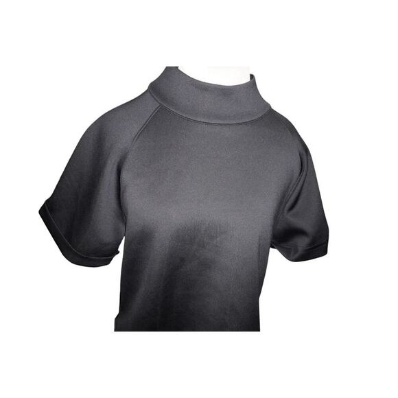Athleta Black Mock Neck Short Sleeve Pullover Top – Size Small - Picture 2 of 11